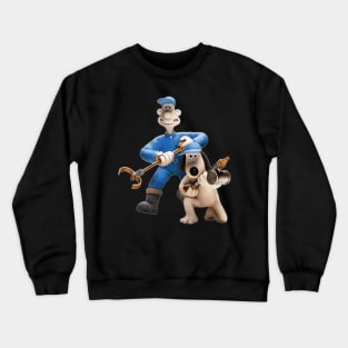 Vintage cartoon Sheep TV Series The Shaun Crewneck Sweatshirt